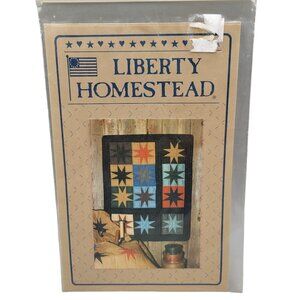Eight Pointed Star Quilt Pattern Liberty Homestead Series Blue Whale Designs